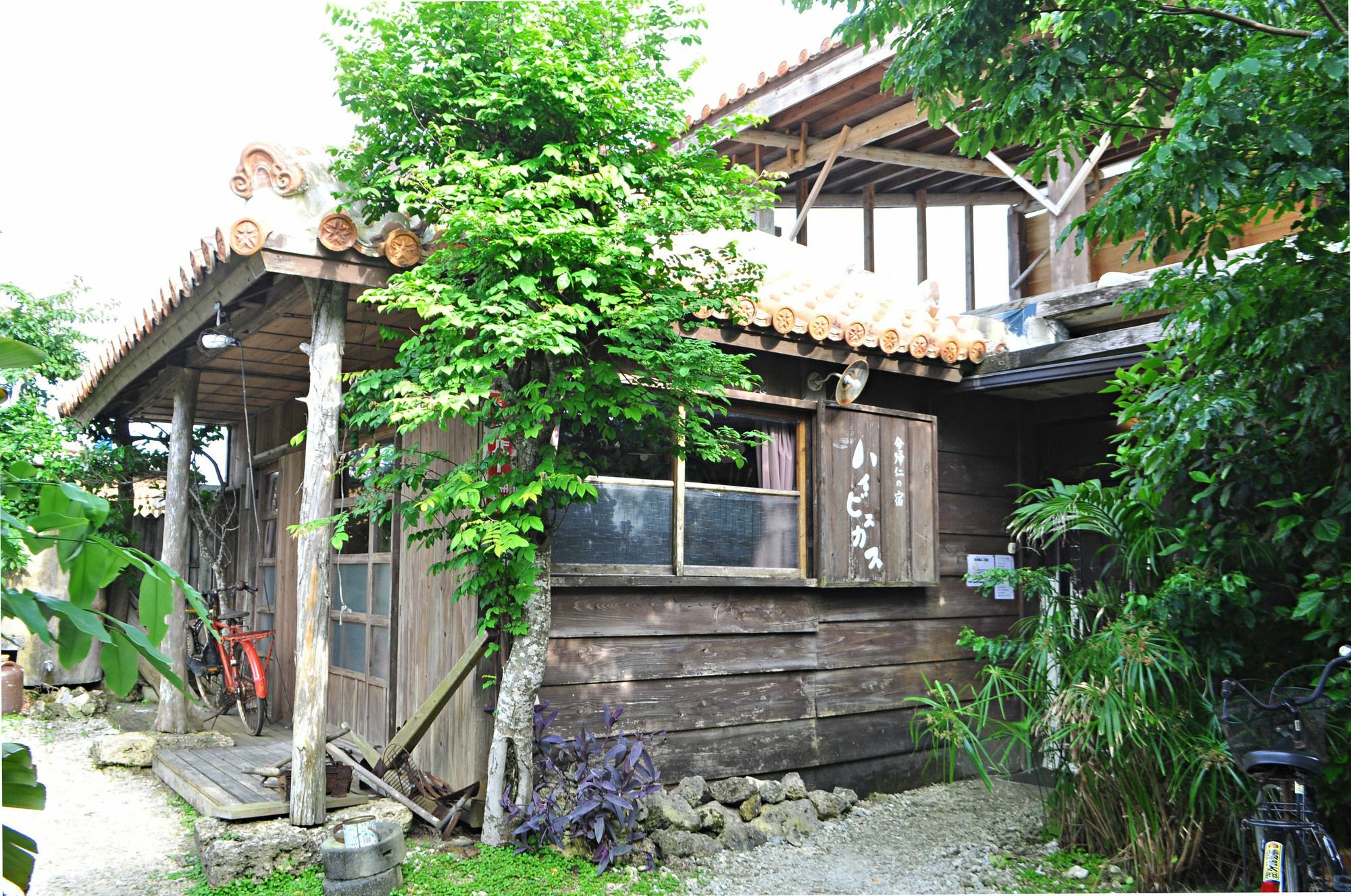 Nakijin No Yado Hibiscus Hotel Bagian luar foto